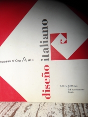 Diseño italiano Compasso d` Oro ADI Roberto Rizzi, Anna Steiner y Franco Origoni 